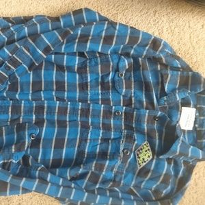 Old Navy boy's long sleeve button down